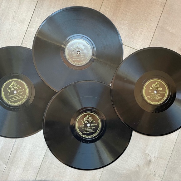 Vintage Series Xavier Cugat And His Orchestra Tangos Set of 4 - Picture 3 of 5